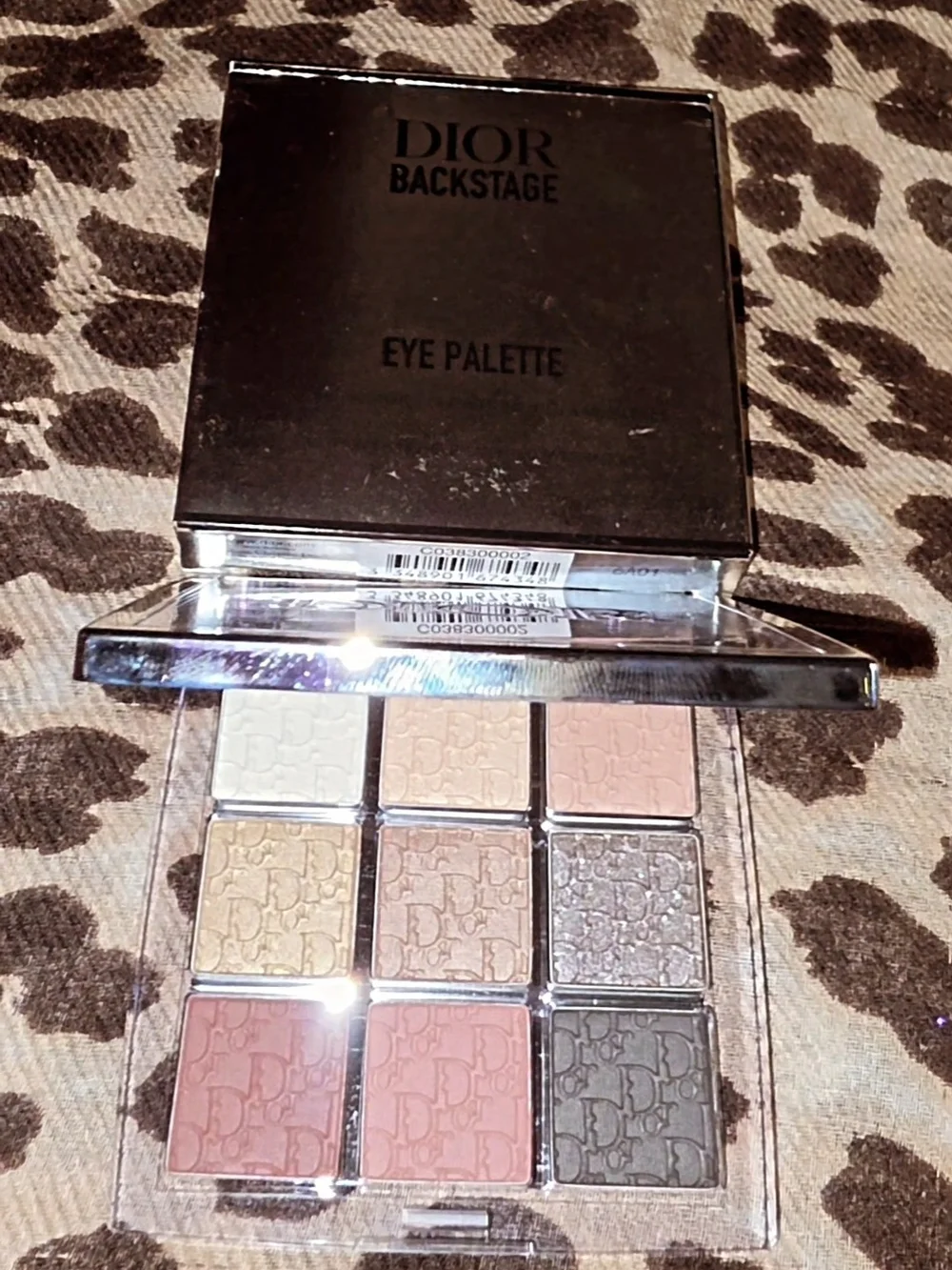 Dior Backstage Eye Palette — Pink, Brown & Champagne Tones